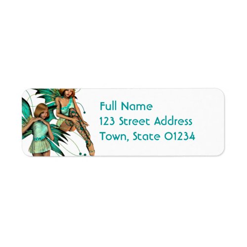 Fae Pair Mailing Labels