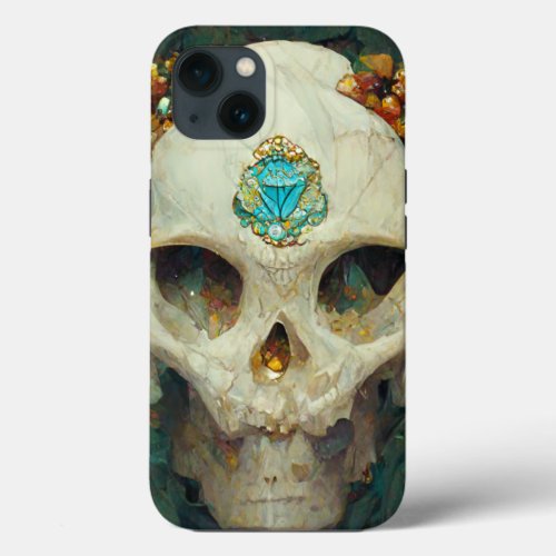 Fae Skull Fantasy iPhone 13 Case