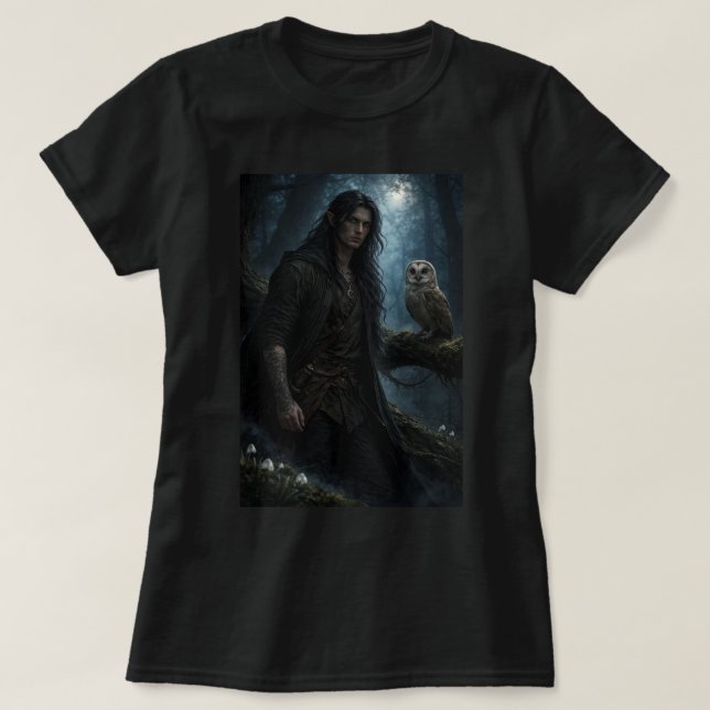 Fae Warrior  T-Shirt (Design Front)