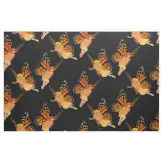 Faerie Art Fabric Butterfly Fairy Pattern Fabrics