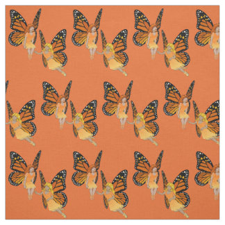 Faerie Art Fabric Butterfly Fairy Pattern Fabrics