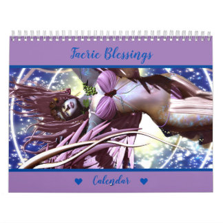 Faerie Blessings Fantasy Calendar