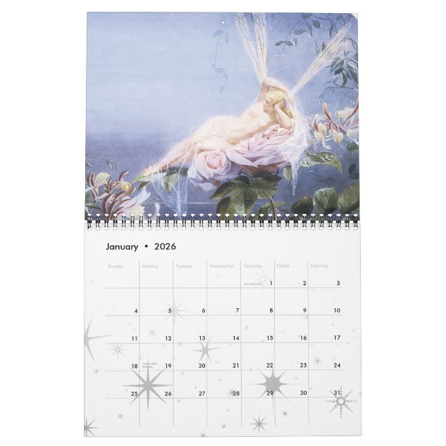 Faerie Calendar (Jan 2026)