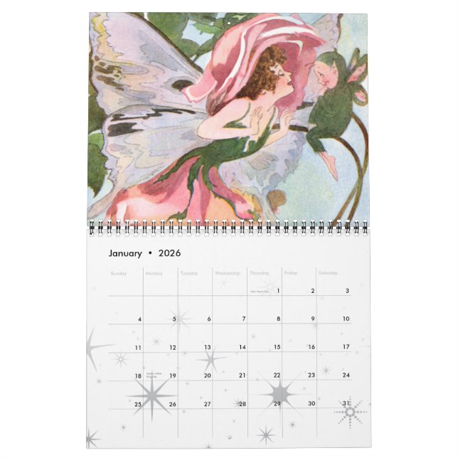 Faerie Calendar 2011 (Jan 2026)
