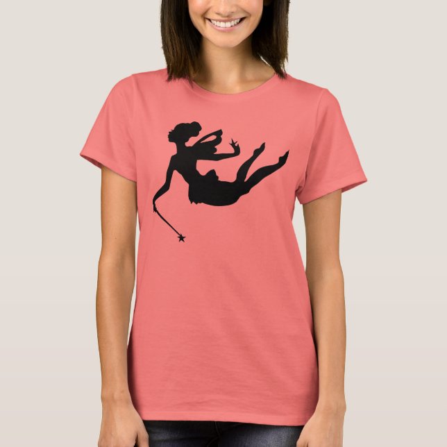 Faerie Godmother Silhouette T-Shirt (Front)