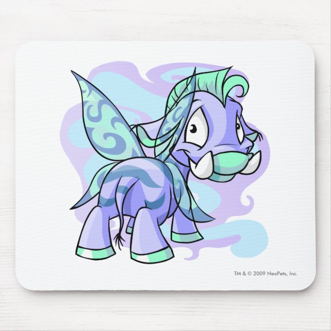 Faerie Moehog Mouse Pad (Front)