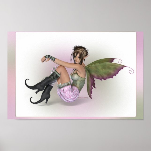 Faerie with attitude poster (Front)
