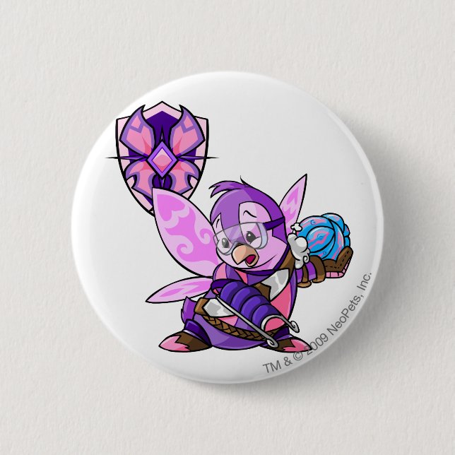 Faerieland Team Captain 1 Pinback Button (Front)