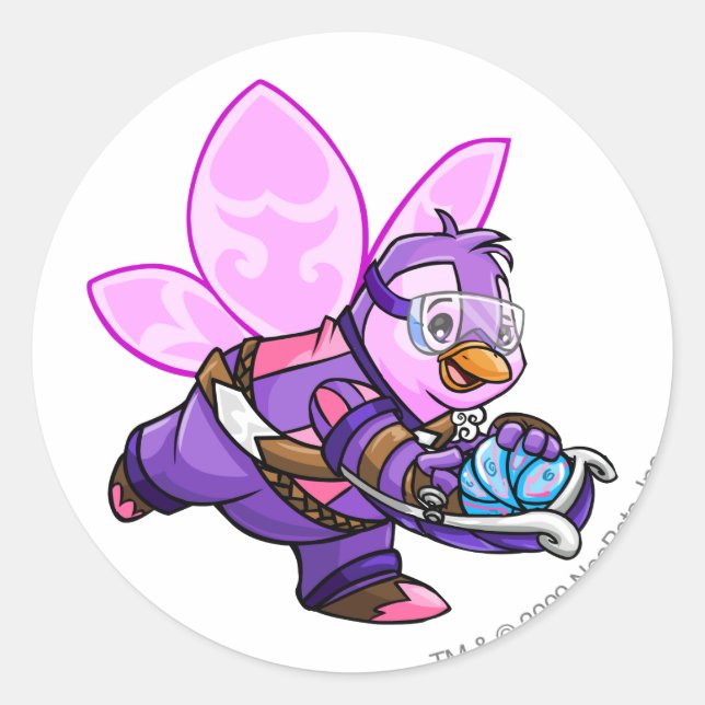 Faerieland Team Captain 2 Classic Round Sticker (Front)