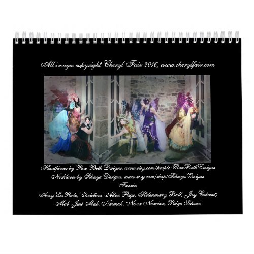 Faeries in the Forest Calendar