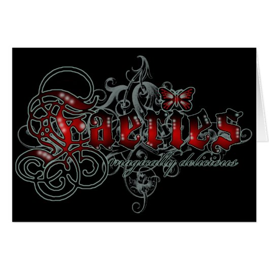 Faeries Magically Delicious Cards (Front Horizontal)
