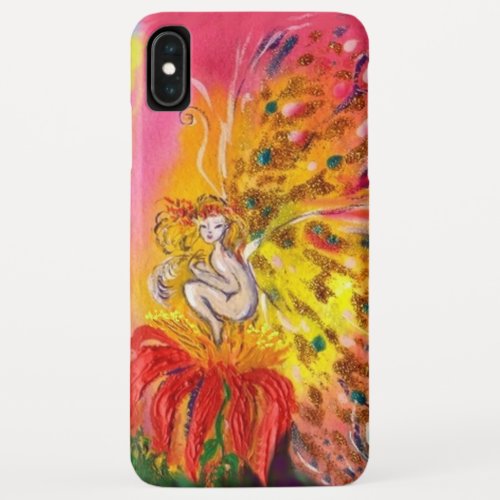 FAERIES OF DAWN  Flower FairyPink Yellow iPhone XS Max Case