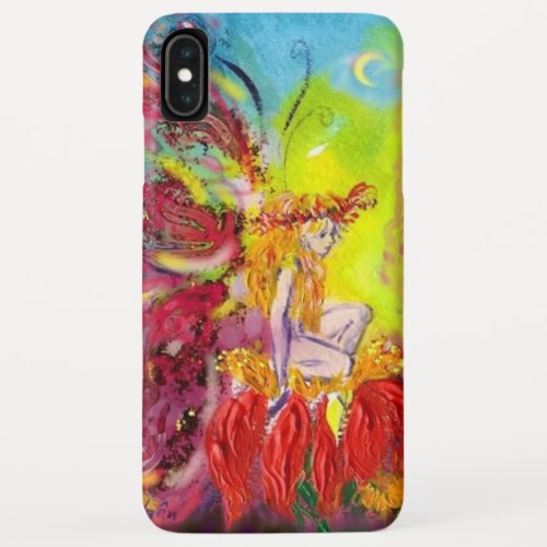 FAERIES OF DAWN  Flower FairyPink Yellow iPhone XS Max Case