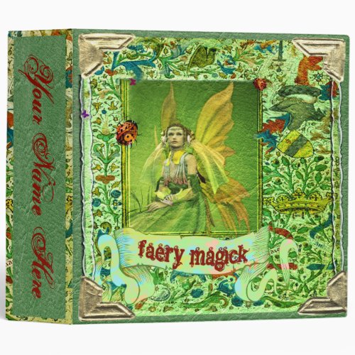 FAERY MAGICK BOOK of SHADOWS BINDER