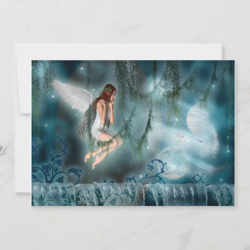 Invitations - customizable template faeries