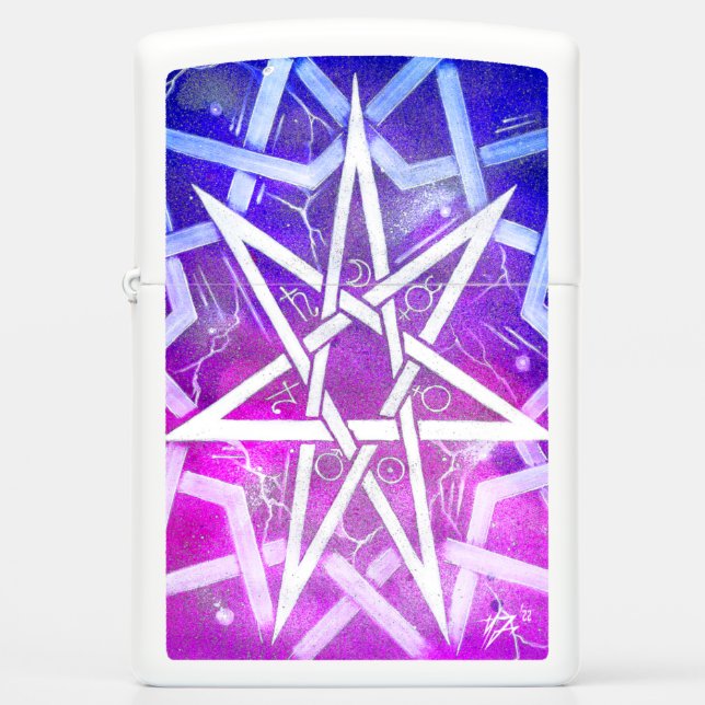 Faery star zippo lighter (Front)