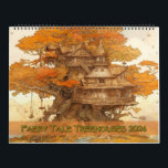 Faery Tale Treehouses 2024 Calendar<br><div class="desc">The Faery Tale Treehouse 2024 Calendar will transport you to a magical realm filled with the coziest treehouses you've ever seen. Enjoy twelve months of whimsical and maybe spot a faery or two.</div>