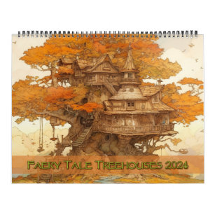 Faery Tale Treehouses 2024 Calendar