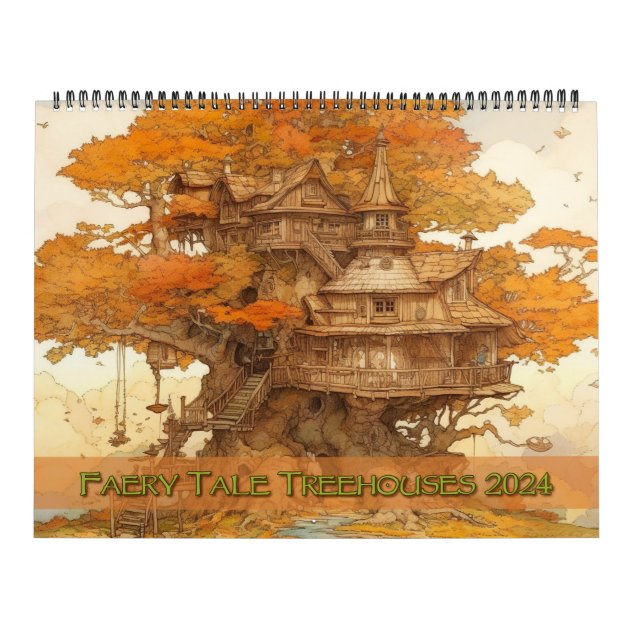 Faery Tale Treehouses 2024 Calendar Zazzle   Faery Tale Treehouses 2024 Calendar R72038d18b7f042faaa1438723115b5e0 9h1ny 8byvr 630 