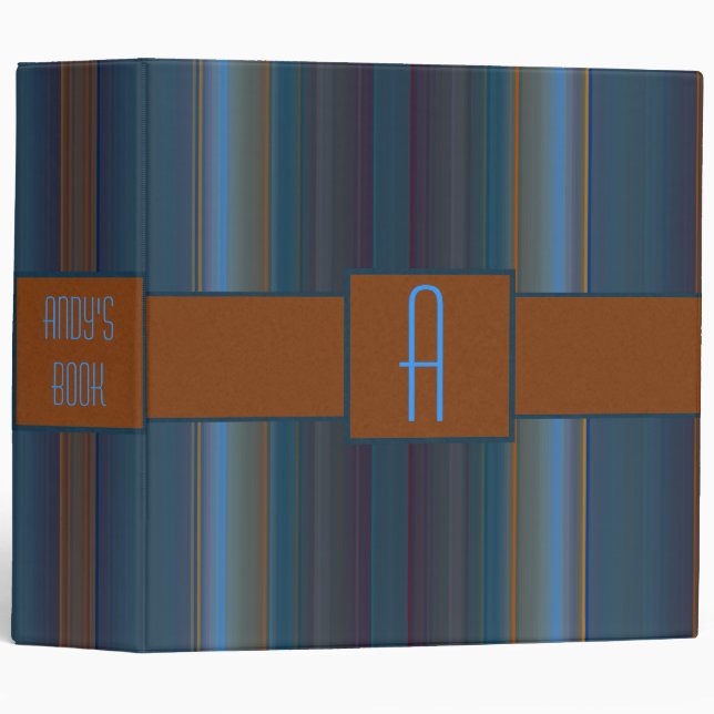 Faetini Faery Martini Art 3 Ring Binder (Front/Spine)