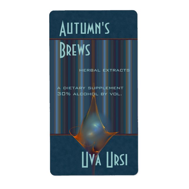 Faetini Faery Martini Art Label (Front)