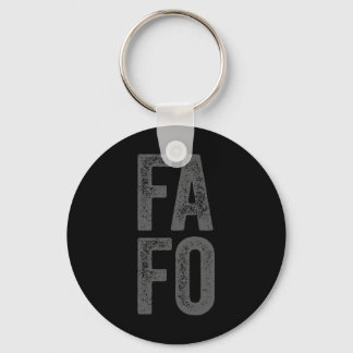 Fafo Around Find Out Keychain