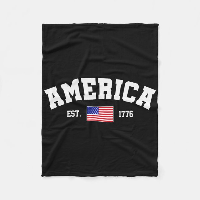 Fafo Camo Flag  Fleece Blanket (Front)