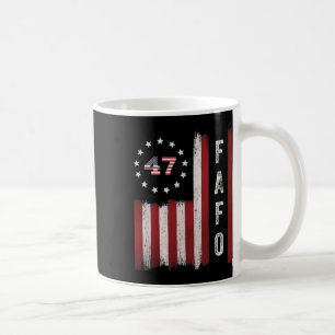 Fafo Flag Trump Funny  Coffee Mug