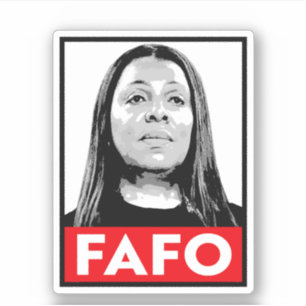 FAFO: Letitia James Sticker