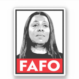 FAFO: Letitia James Sticker