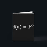 Fafo Math Equation Funny Novelty Math Teacher Nerd Card<br><div class="desc">Fafo Math Equation Funny Novelty Math Teacher Nerd Geek Gift T-shirt.png</div>