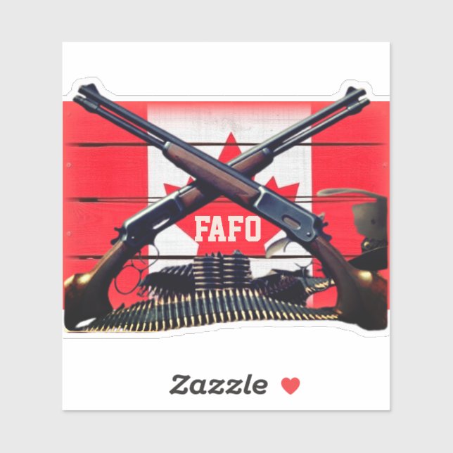 FAFO STICKER (Sheet)