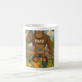 FAFO – The Guardian Stands Watch Coffee Mug