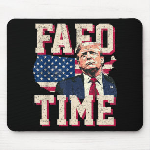 Fafo Trump Flag Funny  Mouse Pad