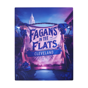 Fagan's In The Flats Cleveland Metal Print