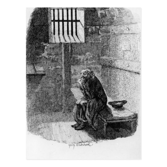 Fagin In The Condemned Cell Postcard