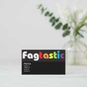Fagtastic Business Cards (Standing Front)