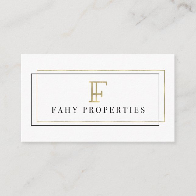 Fahy Properties - Angelica Business Card (Front)