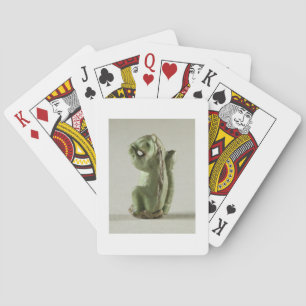 Faience squirrel, Harappa, 2300-1750 BC Poker Cards