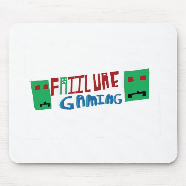 FaiilureGaming Logo Mousemat Mouse Pad (Front)
