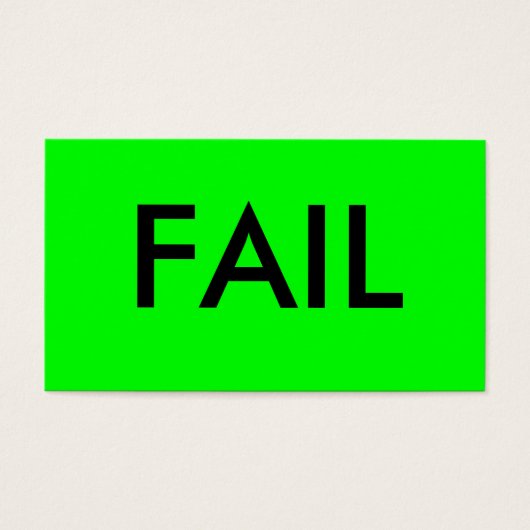 FAIL (Front)
