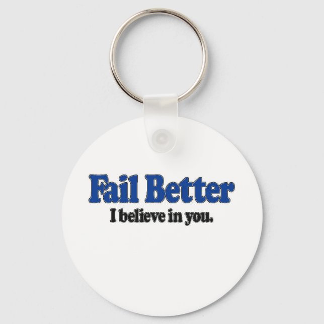 Fail Better Keychain (Front)