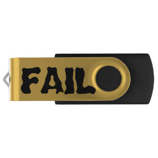 Fail Change Text Geek Flash Drive