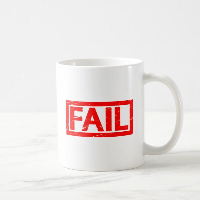 Fail Stamp Coffee Mug (Right)
