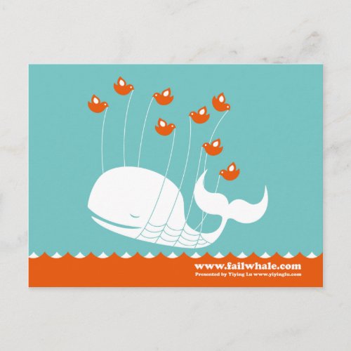 Fail Whale Post Card