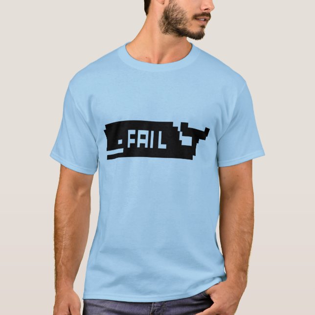 Fail Whale Shirt (Various color choices) (Front)