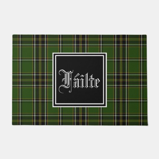 Fáilte Welcome in Irish Gaelic Doormat | Zazzle
