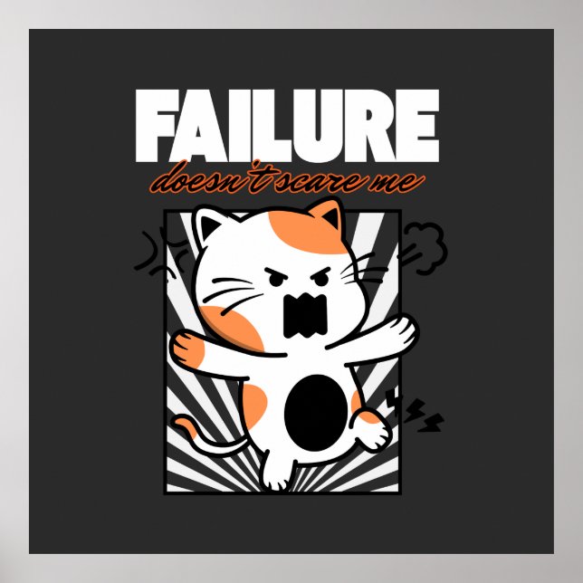 Failure Doesn't Scare Me Poster (Front)