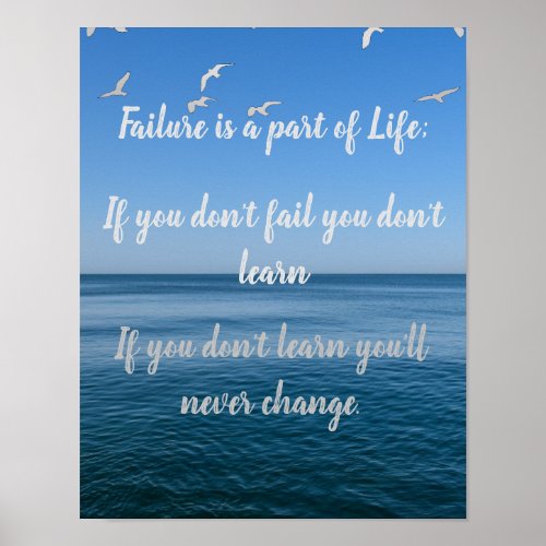 Failure is a part of Life   Poster