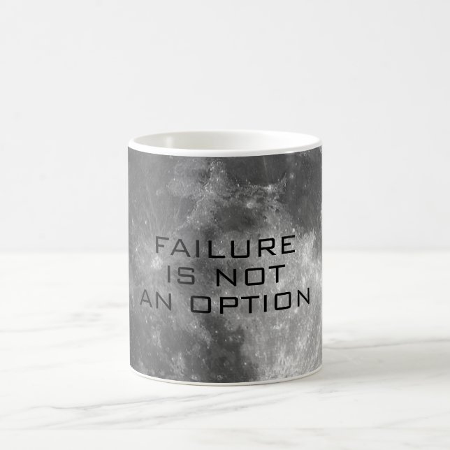 Failure is not an Option Coffee Mug (Center)